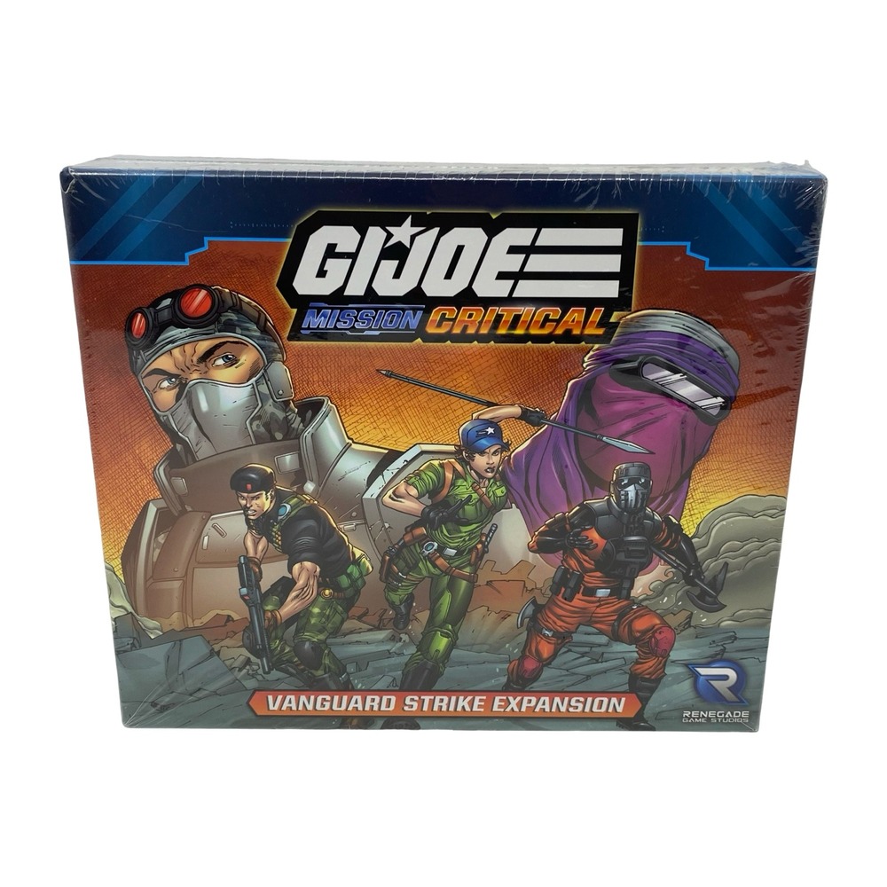GI Joe Mission Critical Vanguard Strike Expansion Board Game Renegade New Sealed